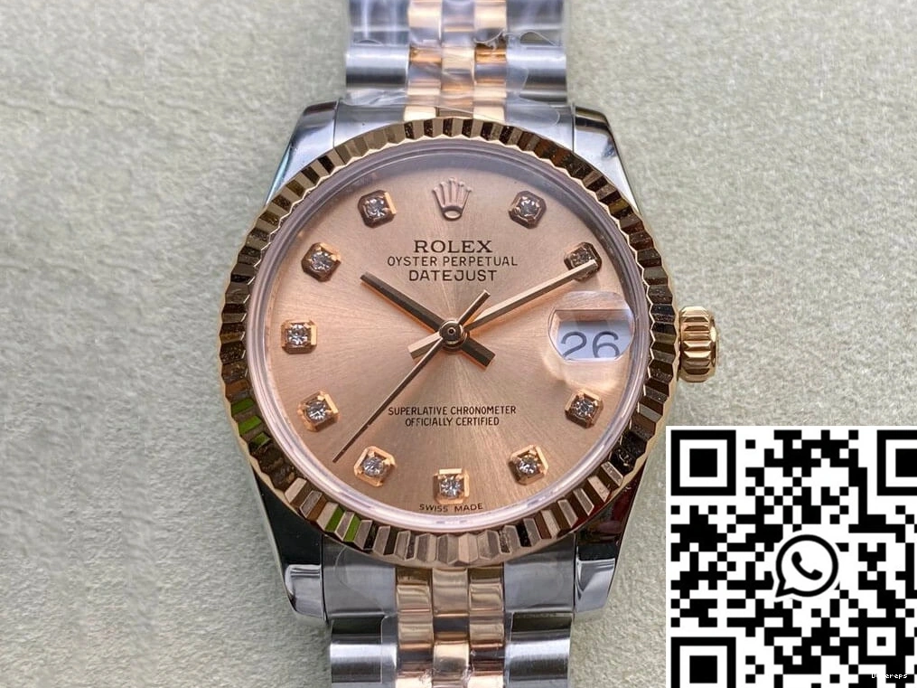 Factory EW M278271-0024 31MM Rose Rolex Gold Datejust 0426